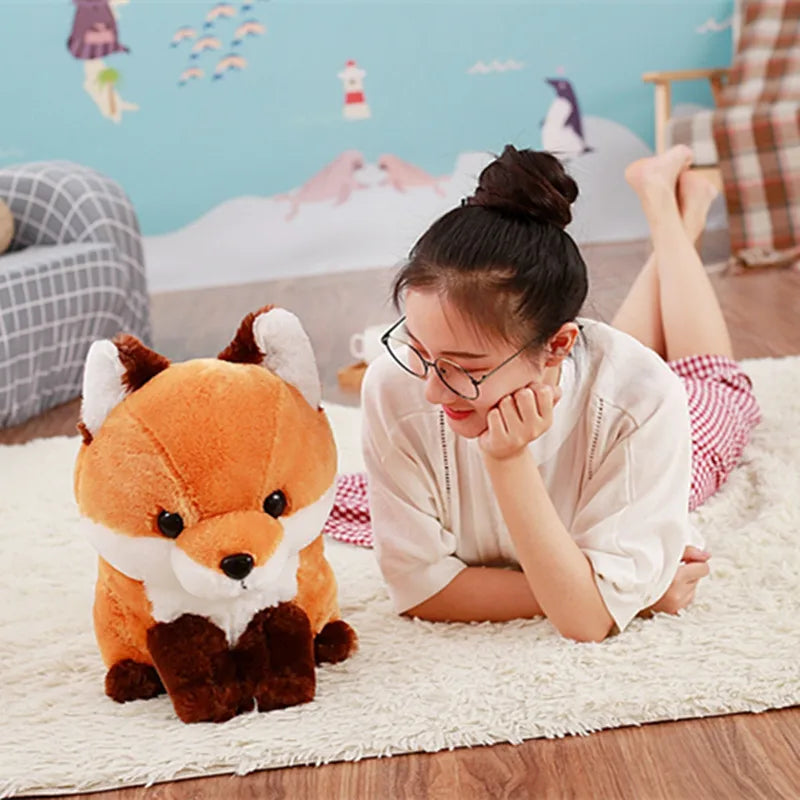 Kawaii Soft Long tail Fox Plush Doll