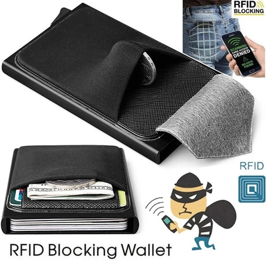 Anti-theft ID Credit Card Holder