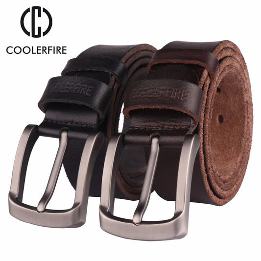 CCOOLERFIRE Pin Buckle Leather Belts