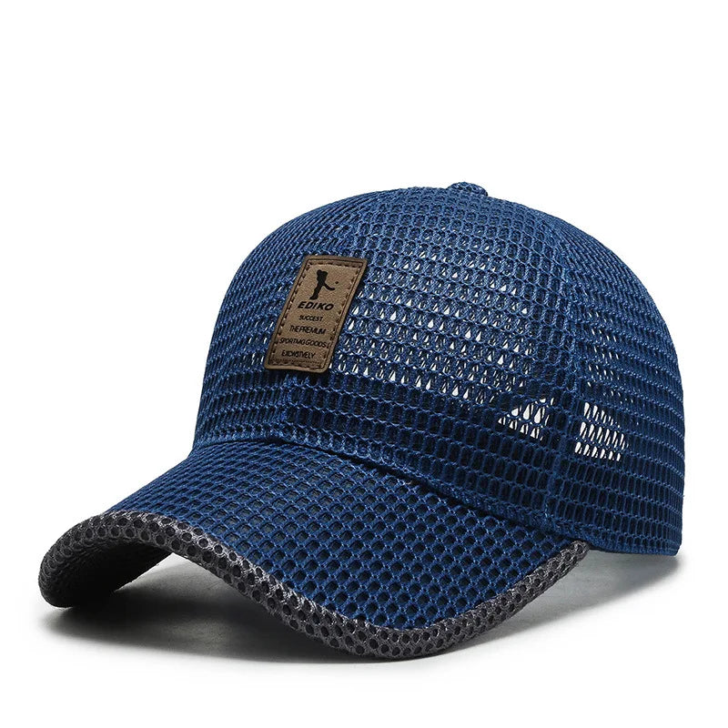 Baseball Breathable Mesh Snapback Hats