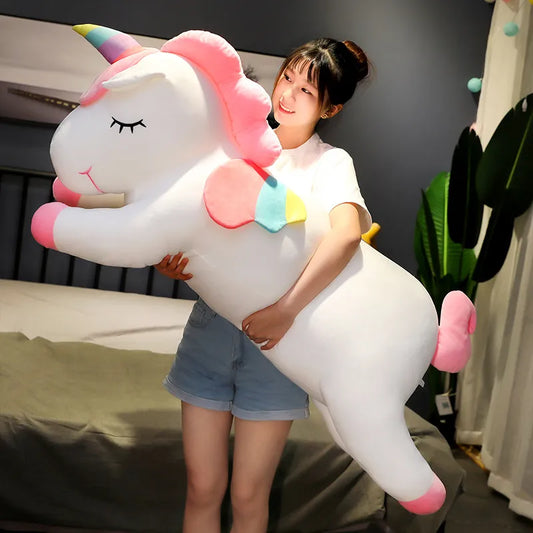 Kawaii Giant Unicorn Soft Dolls Pillow