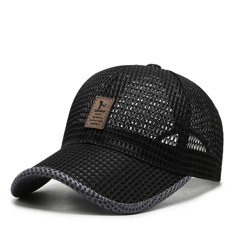 Baseball Breathable Mesh Snapback Hats