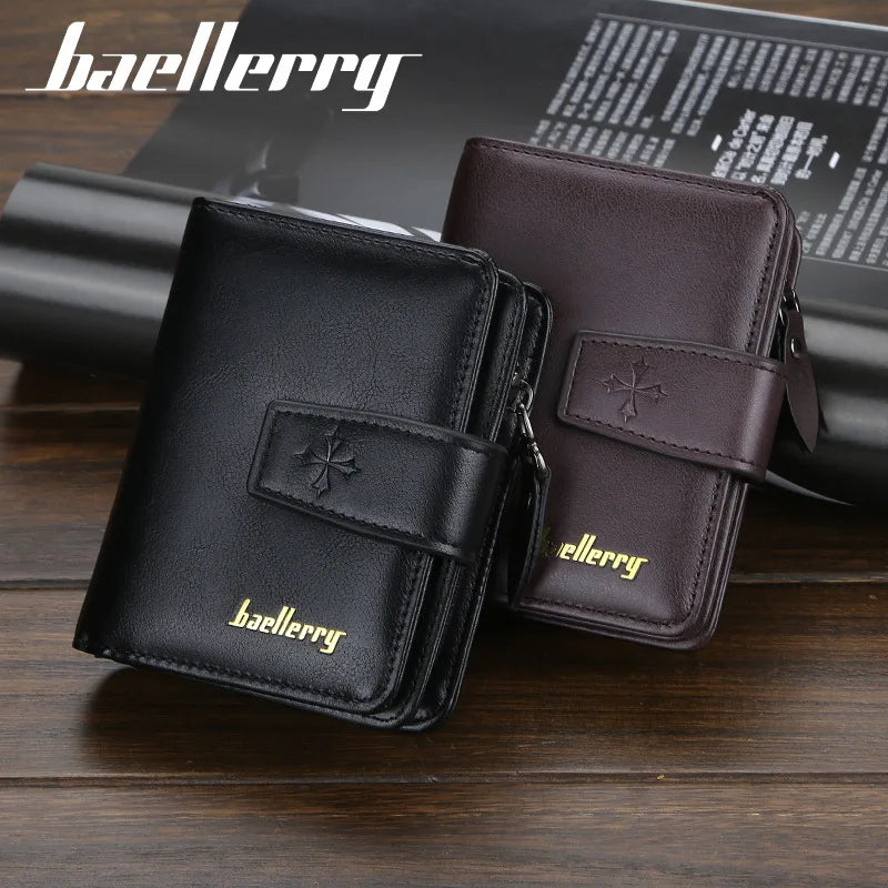 New Business Zipper Men Wallets