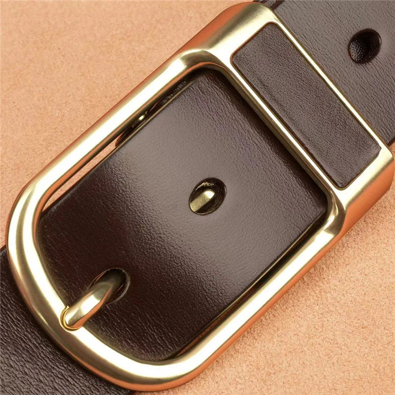 Genuine Leather High Quality Buckle Belts