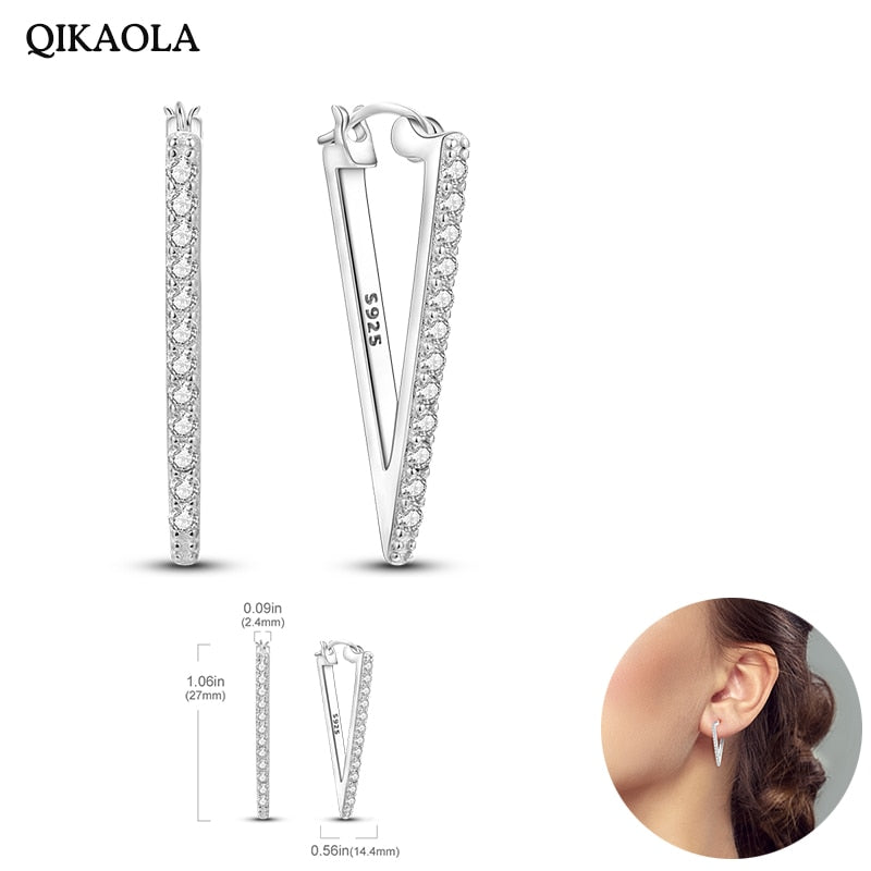 925  Silver Charm Double Earrings