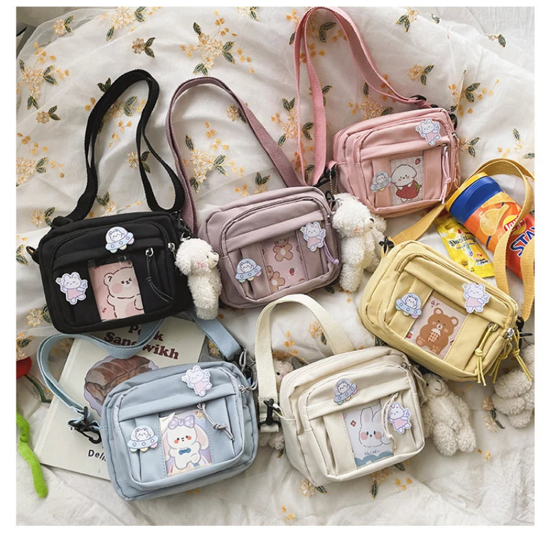 Kawaii Transparent Bag Small Crossbody Bag