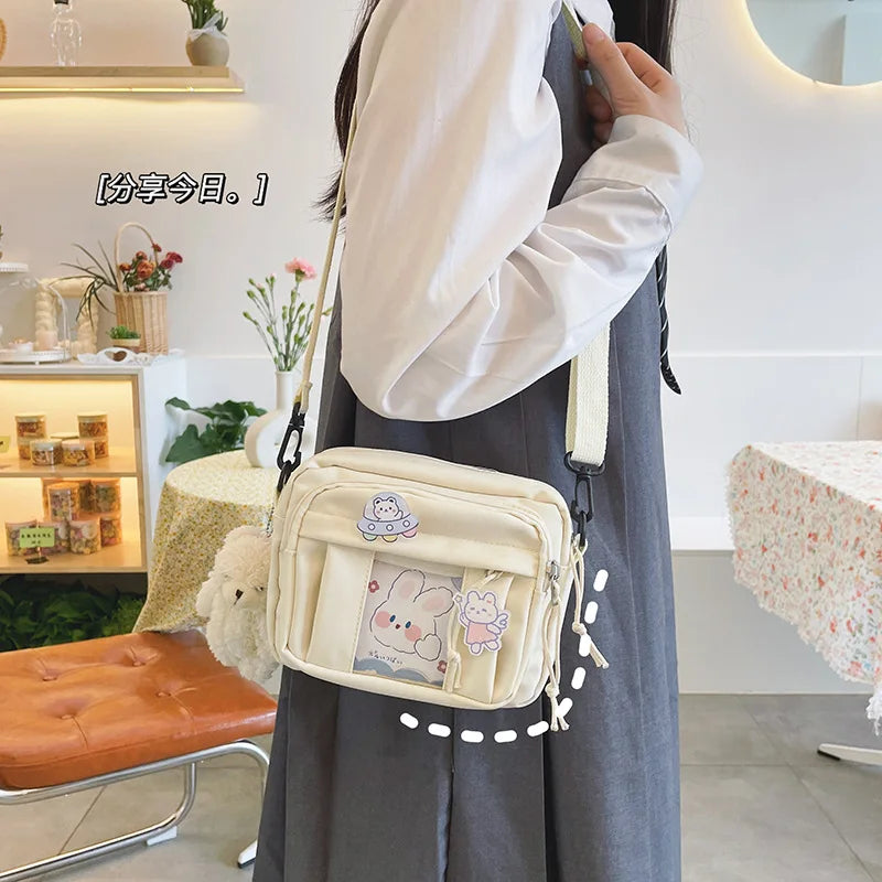 Kawaii Transparent Bag Small Crossbody Bag