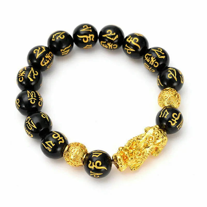 Wealth Good Luck  Fengshui Pixiu Bracelet