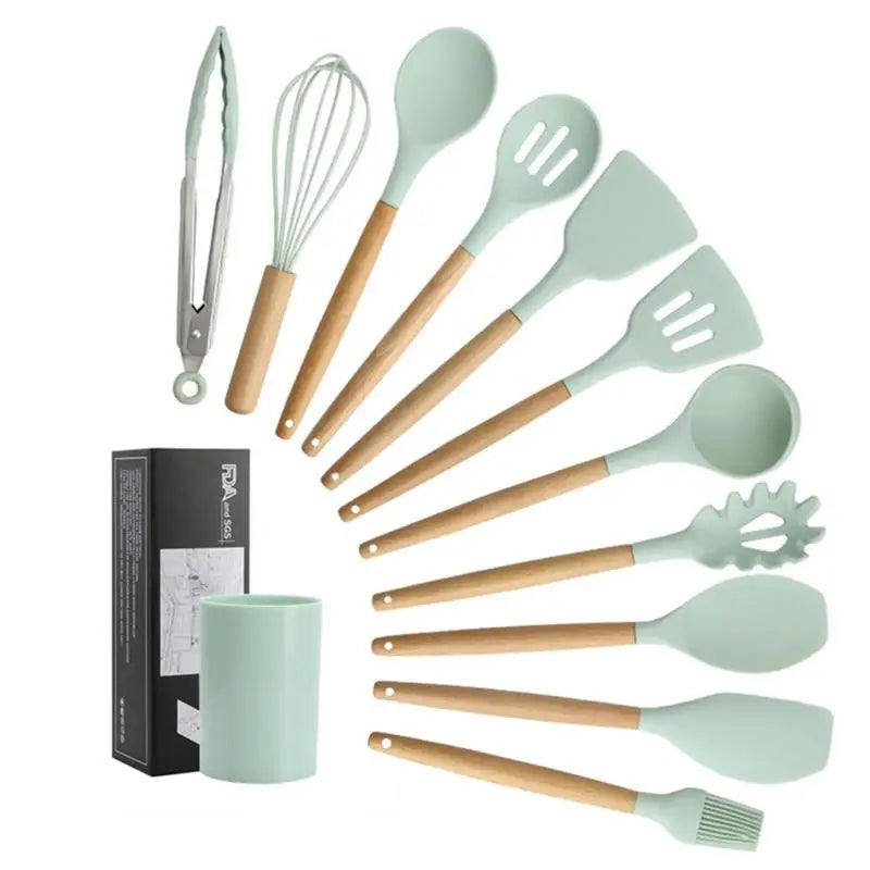 Silicone Kitchenware Cooking Utensils Set