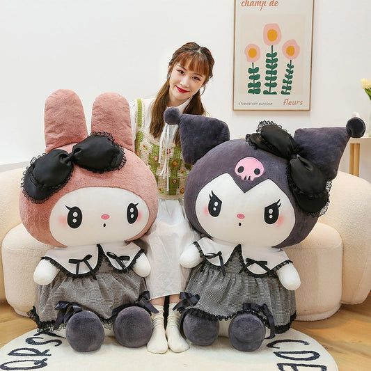 Sanrio Kuromi My Melody Plush Kawaii Doll