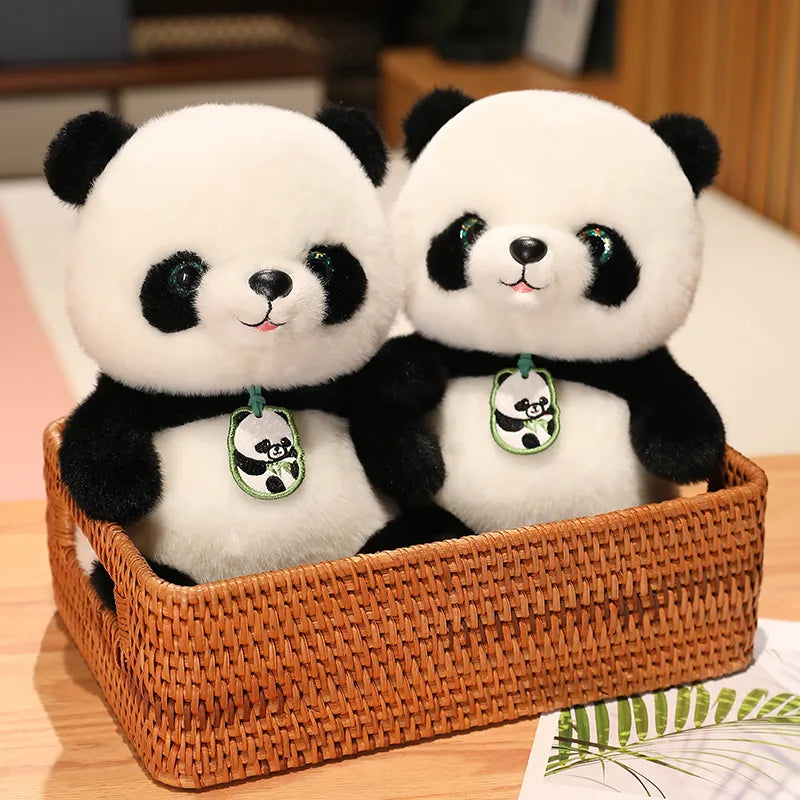 Round Fat Panda Plush Toy Kawaii Stuffed Animals