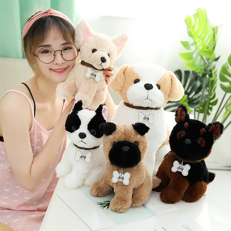 kawaii Teddy Plush Toys Husky Dog Dolls