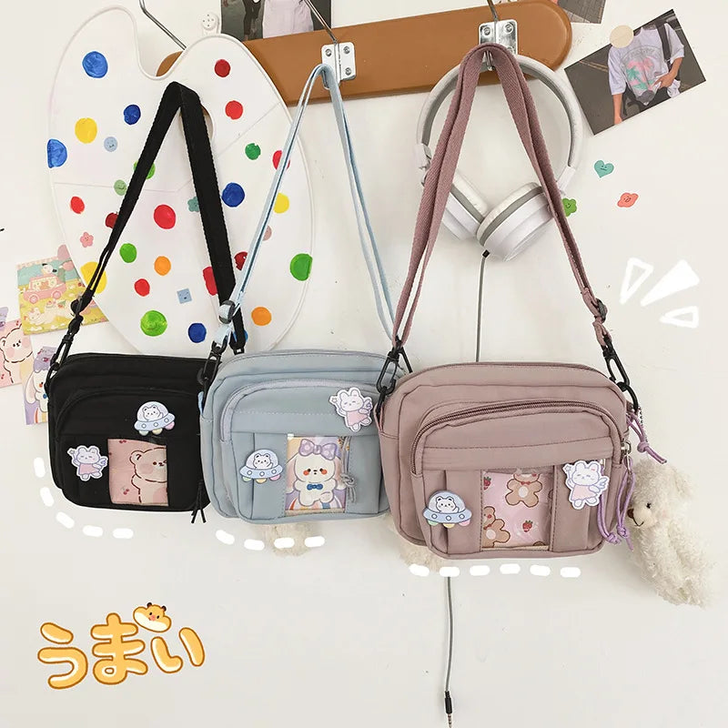 Kawaii Transparent Bag Small Crossbody Bag