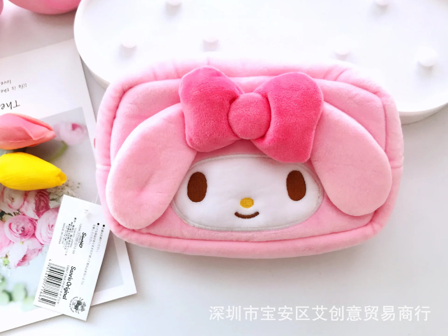 pencil case cute 3D cosmetic bag hello kitty