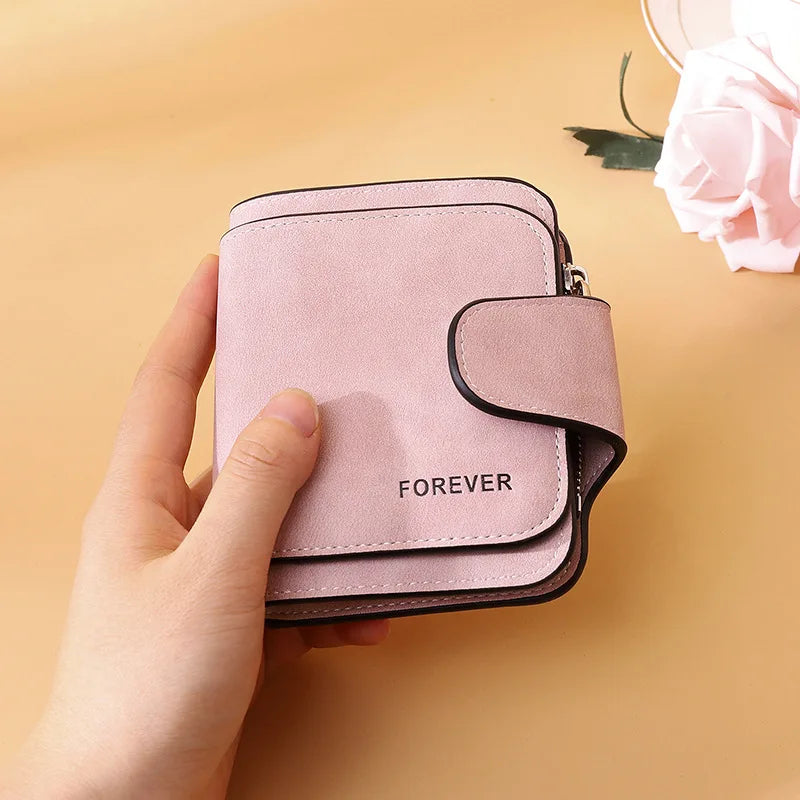 Short Wallets PU Leather Coin Purse