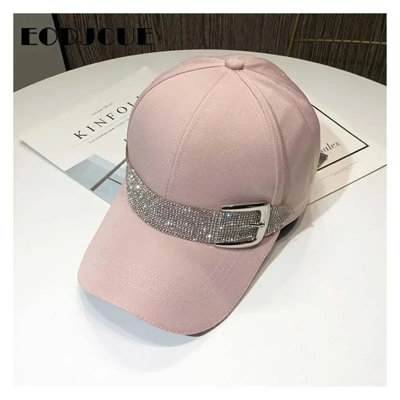 Rhinestone Belt Baseball Caps