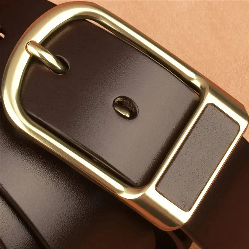 Genuine Leather High Quality Buckle Belts