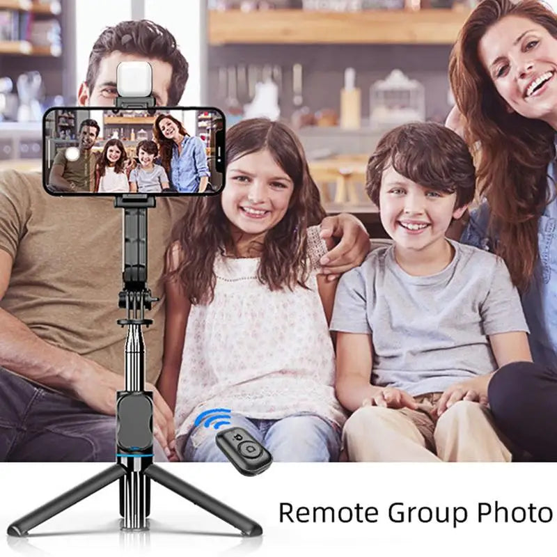 Selfie Stick Tripod With Remote Extendable Stand