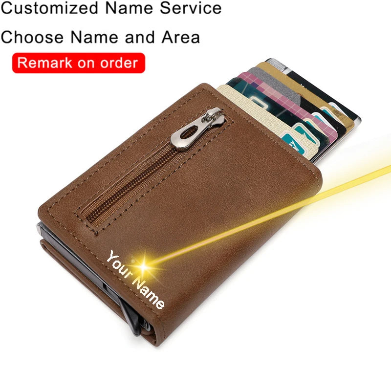 Logo ID Credit Bank Card Holder