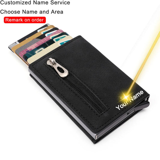 Logo ID Credit Bank Card Holder