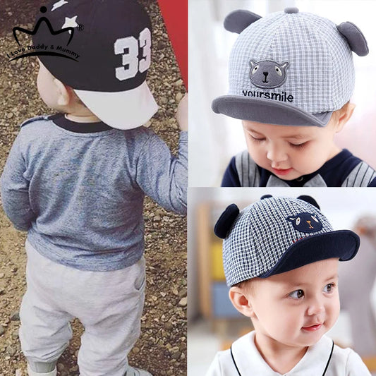 Embroidery Number Baby Baseball Cap