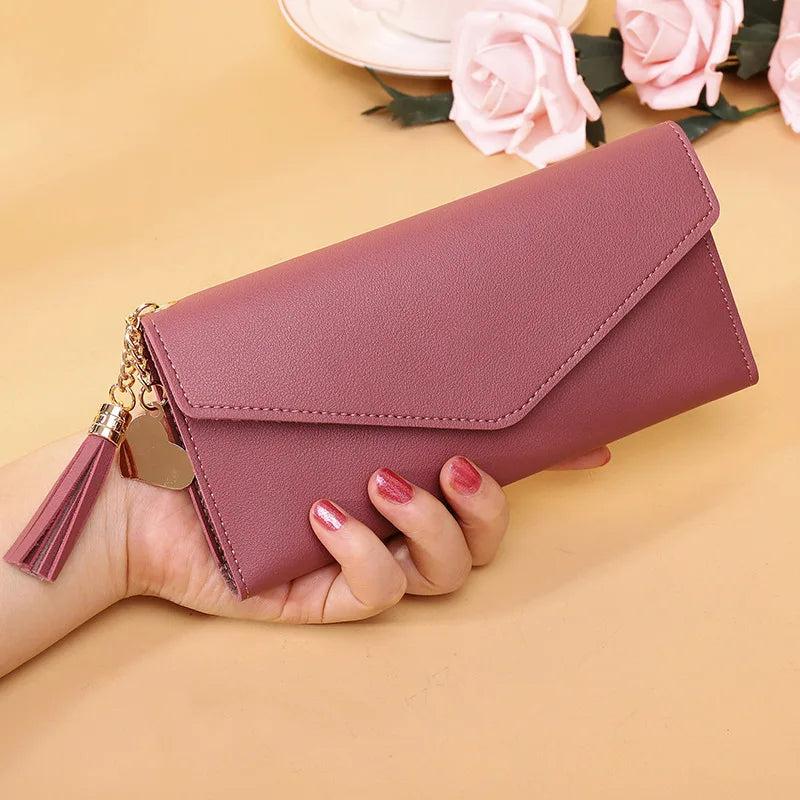 Clutch Wallet Soft PU Leather