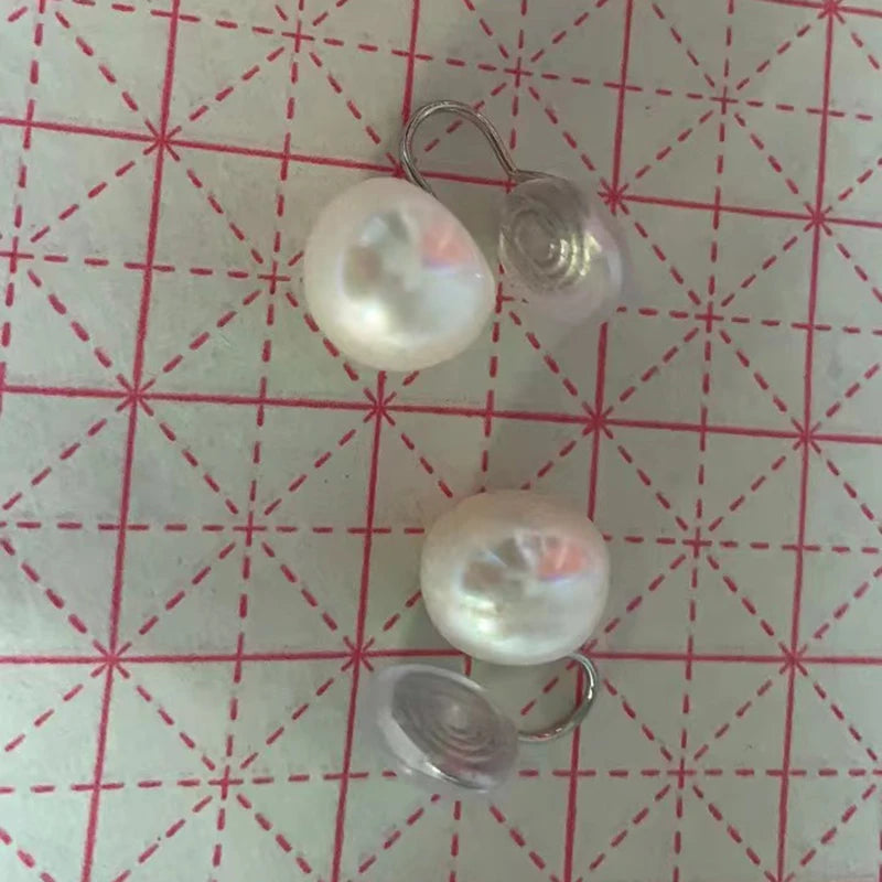 Freshwater Pearls Stud Clip on Earrings