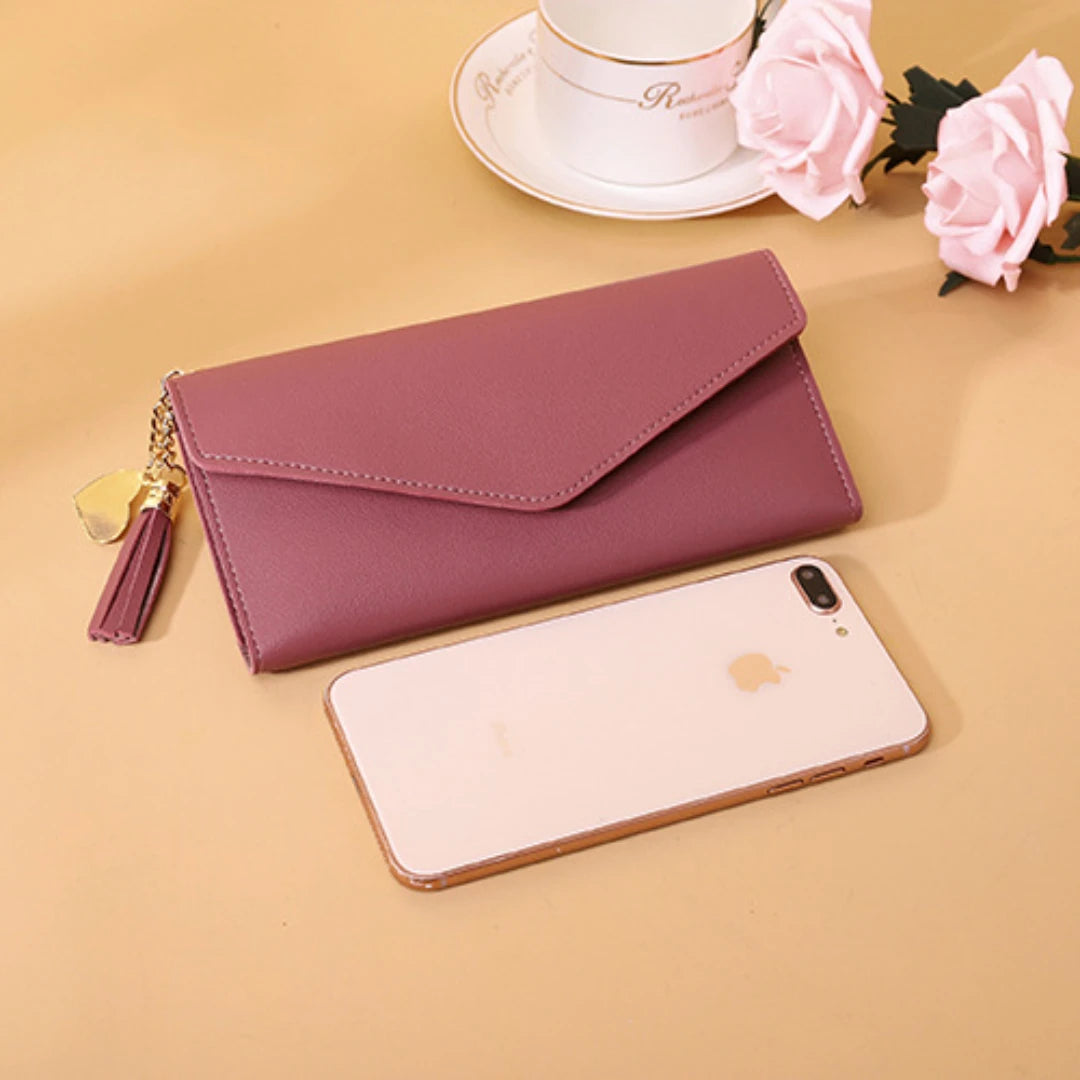 Clutch Wallet Soft PU Leather