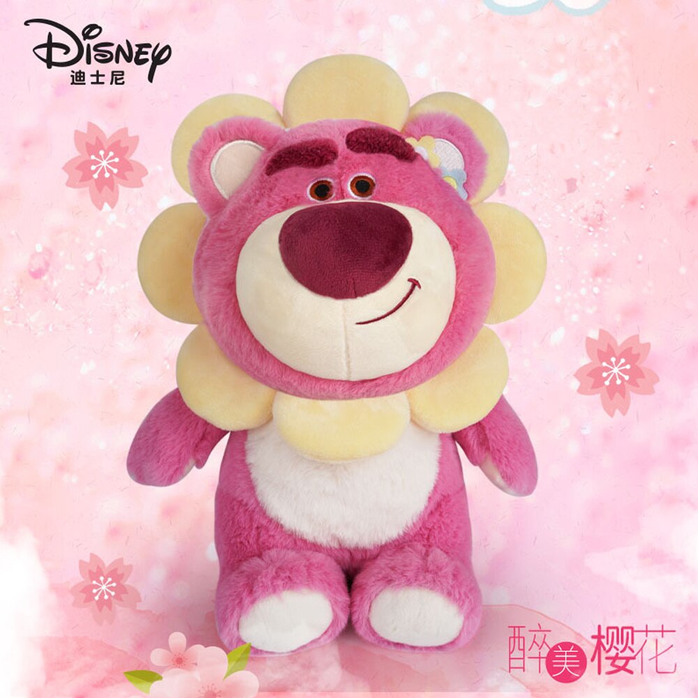 Kawaii  Lotso Winnie The Pooh Strawberry Bear Doll