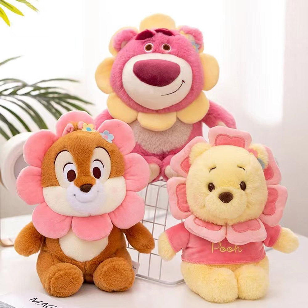 Kawaii  Lotso Winnie The Pooh Strawberry Bear Doll