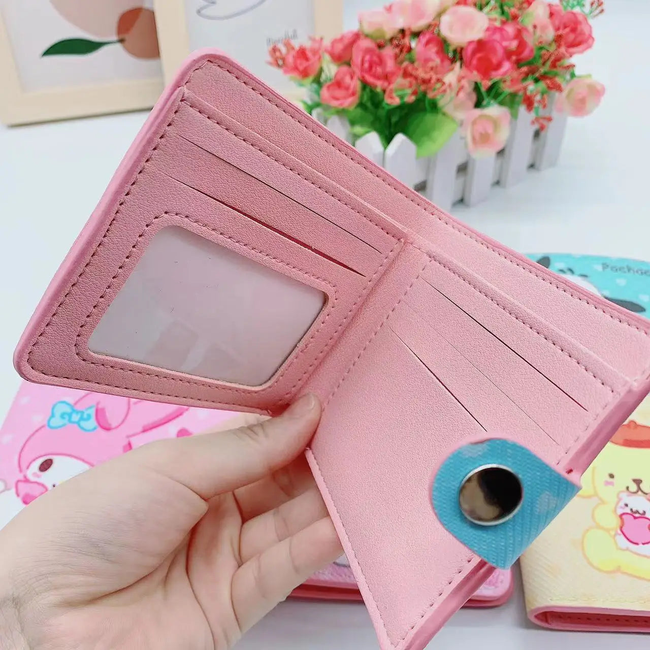 Sanrio PU  Women's Wallet Hello Kitty Card Holders