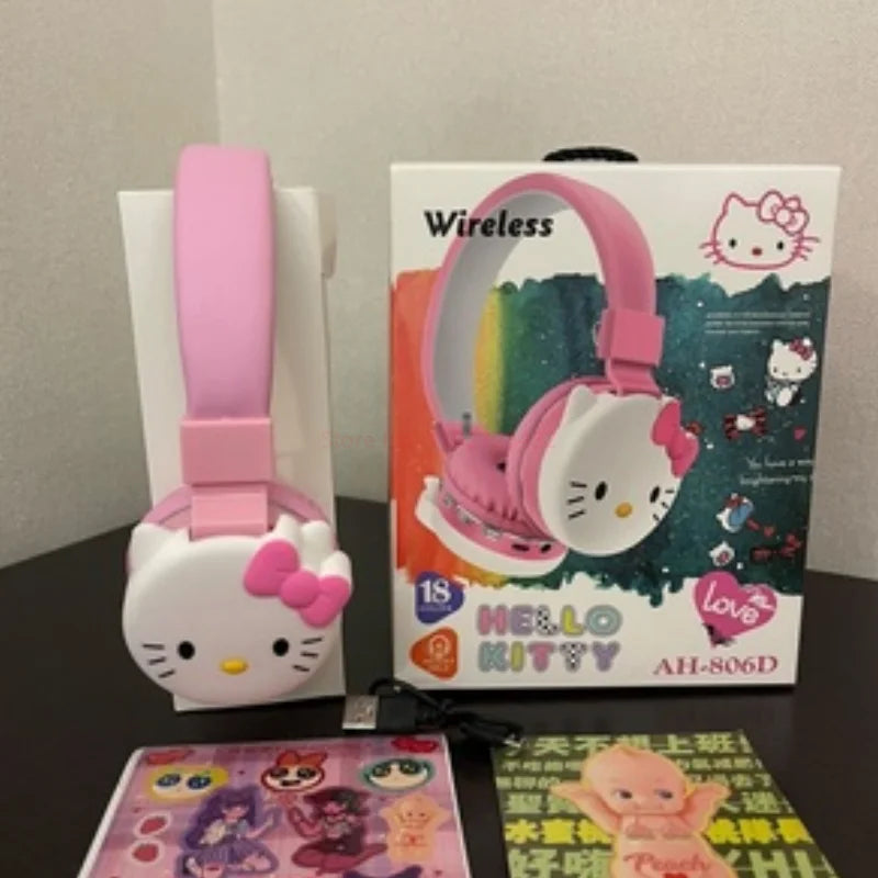 Hello Kitty Cute Bluetooth Wireless Headsets