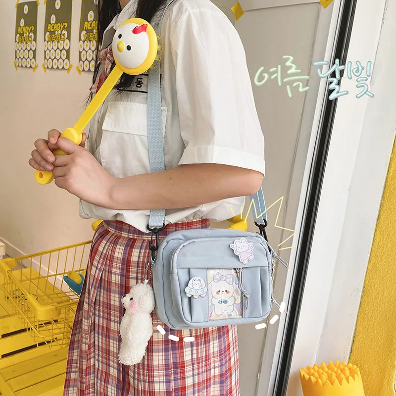 Kawaii Transparent Bag Small Crossbody Bag