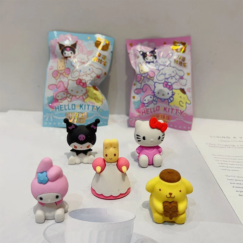 Hello Kitty Sanrio Mystery Box Doll Eraser