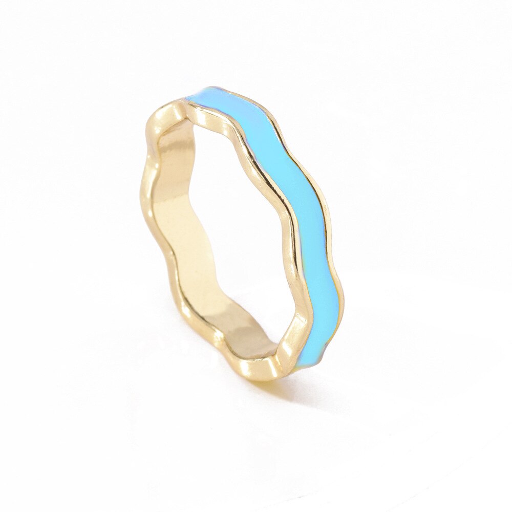 Irregular Geometric Trendy Rings