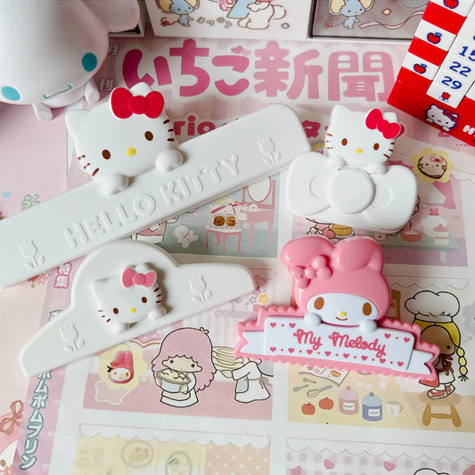 Sanrio Hello Kitty Food Seal Clips