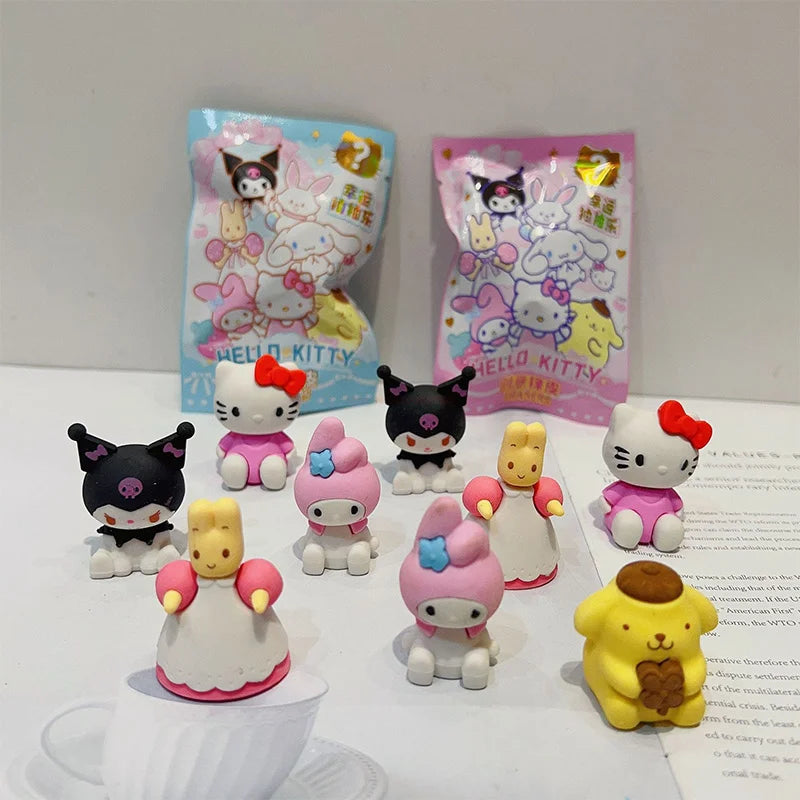 Hello Kitty Sanrio Mystery Box Doll Eraser