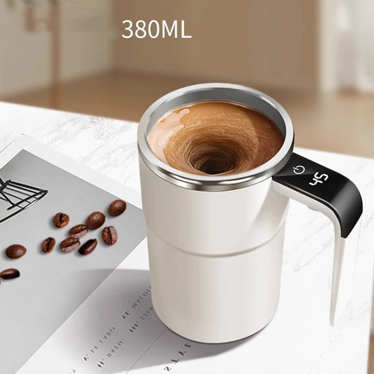 Electric Coffee Mug Stainless Steel Automatic Stirring