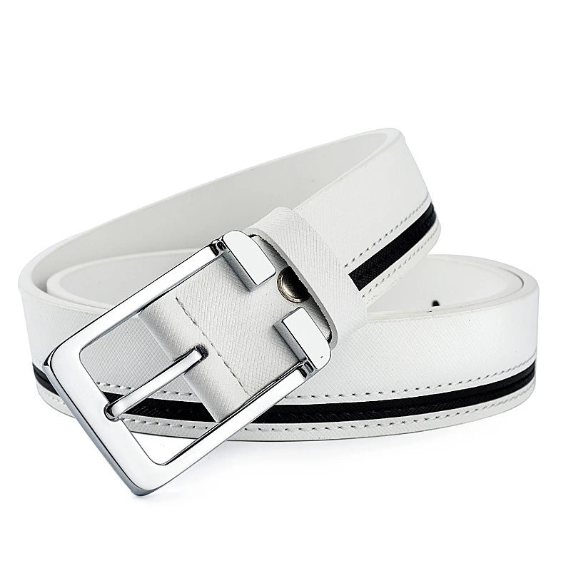 Classic Leather Pin Buckle Belts