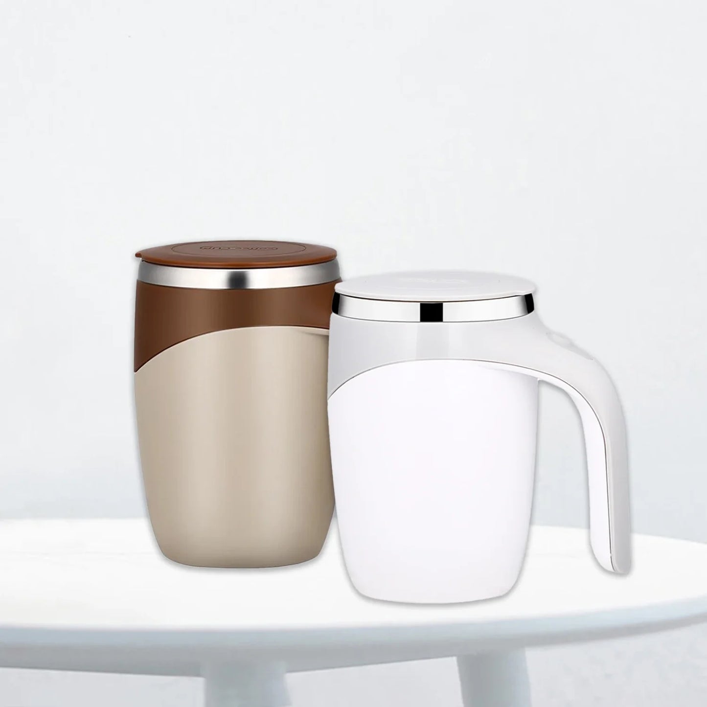 380mL Self Stirring Mug with Lid Automatic  Stirring Coffee Cup