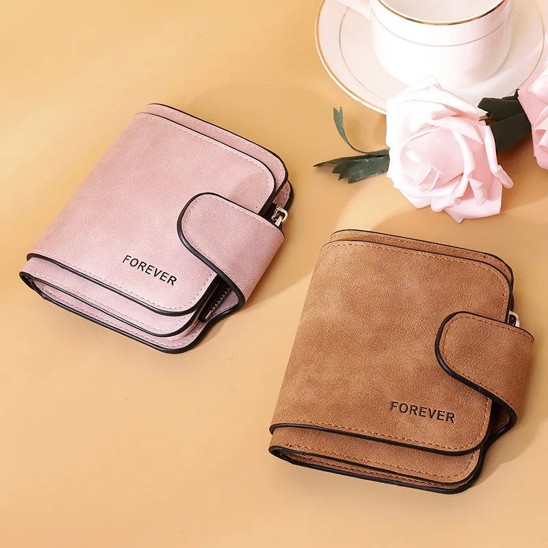 Short Wallets PU Leather Coin Purse