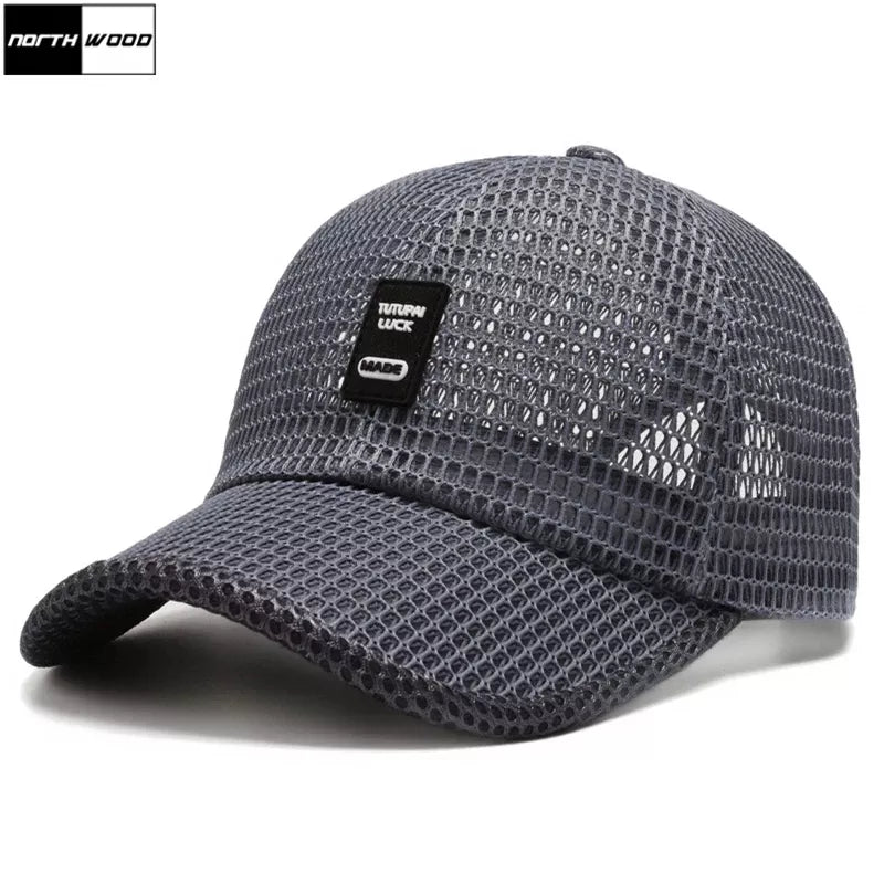 Mesh Baseball Breathable Summer Caps