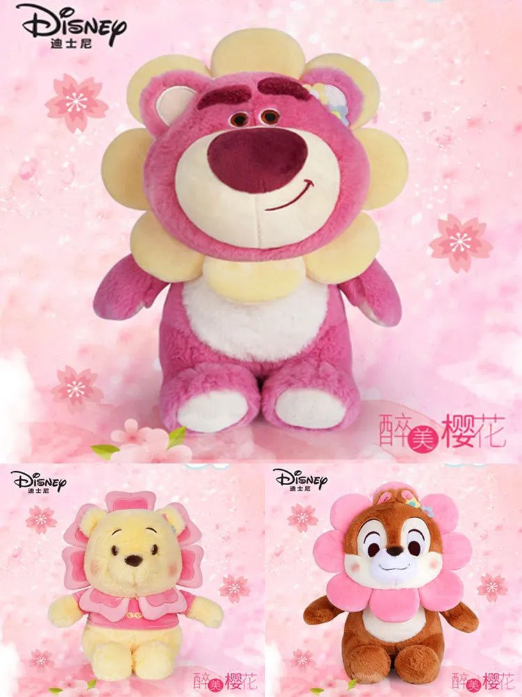 Kawaii  Lotso Winnie The Pooh Strawberry Bear Doll