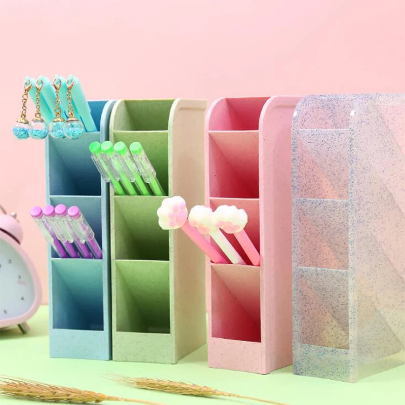 Pencil Makeup Kawaii Desktop Organizer