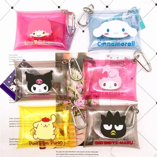 Kawaii Sanrio Coin Pouch Keychain