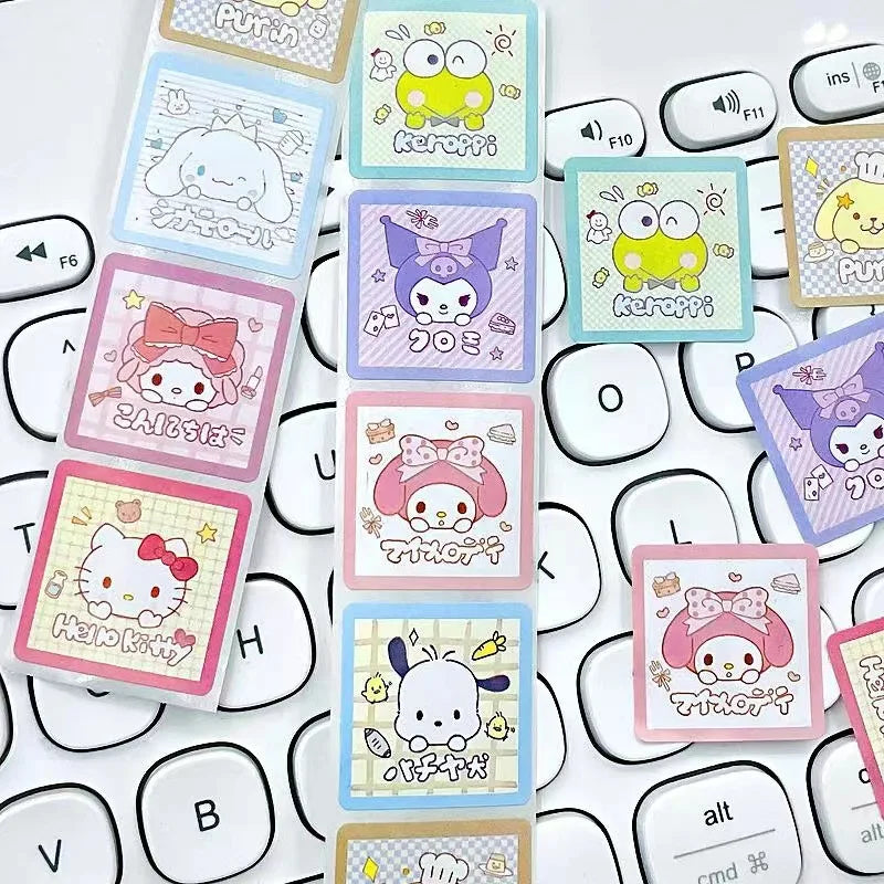 Sanrio Sticker Kawaii Kuromi Hello Kitty