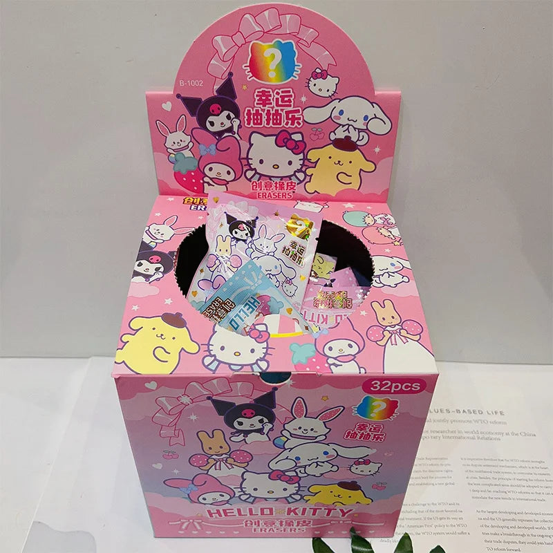 Hello Kitty Sanrio Mystery Box Doll Eraser