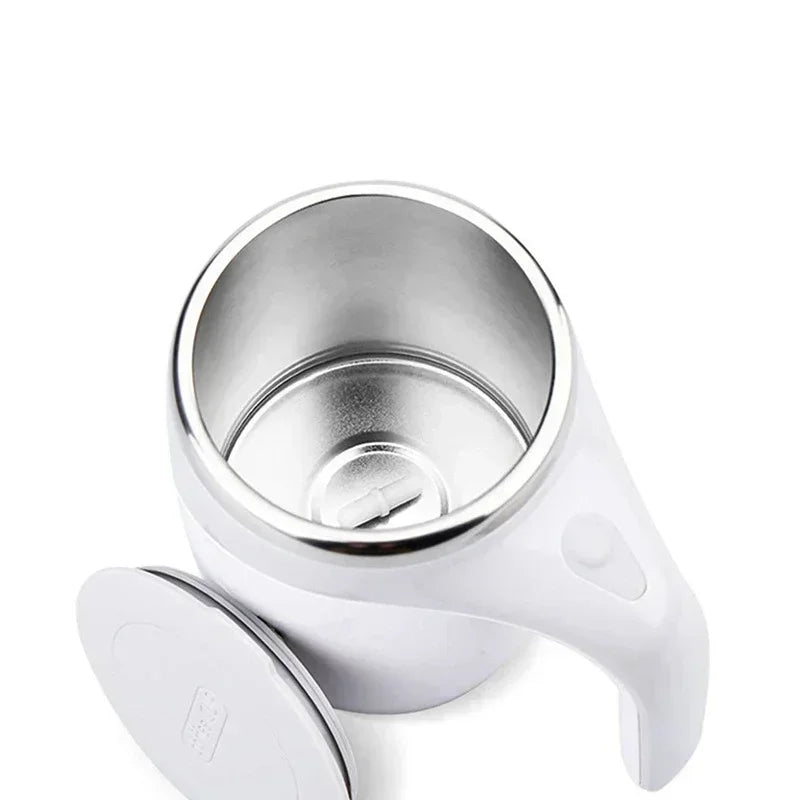 Self-stirring Rechargeable Coffee Cup Stainless Steel