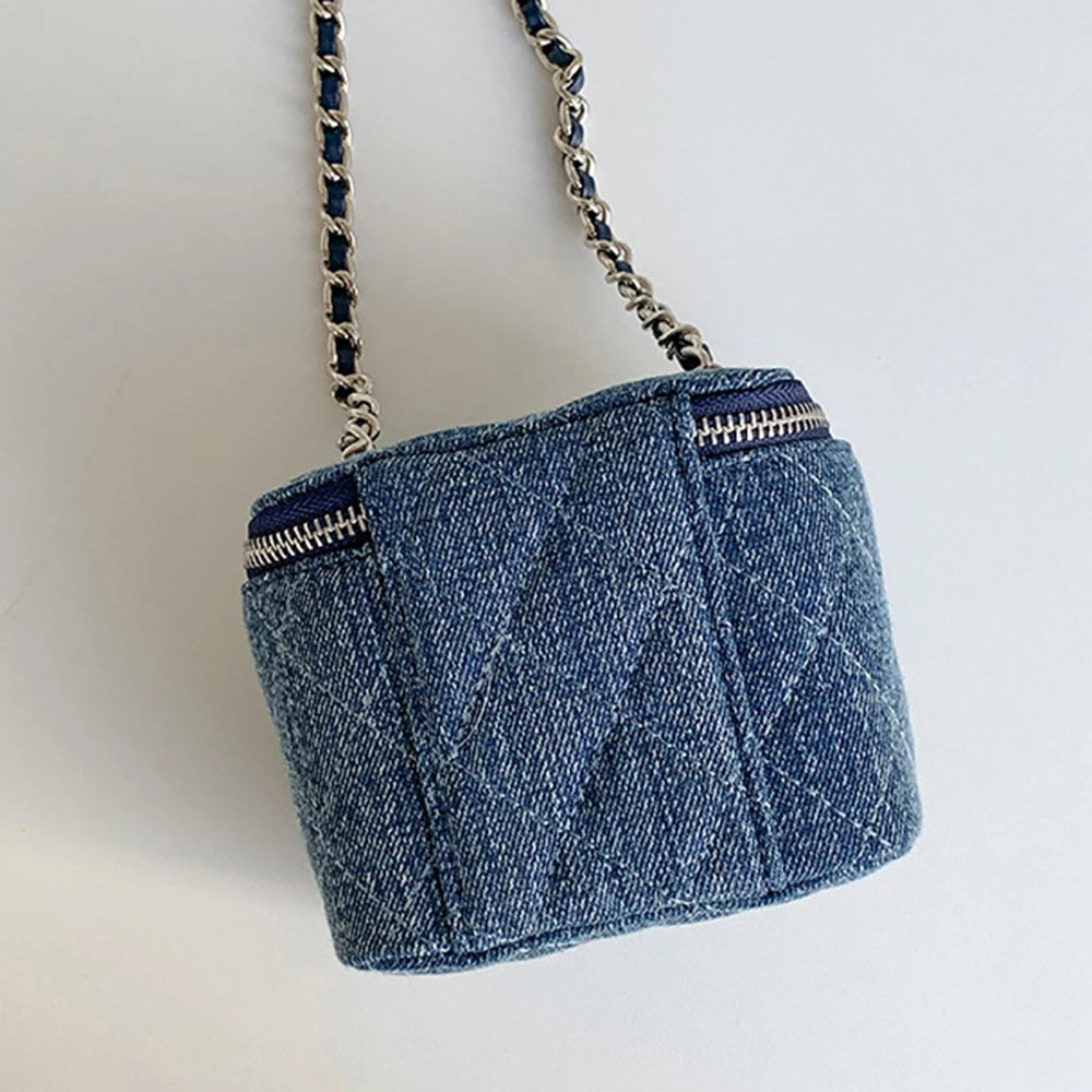 Mini Denim Crossbody Bags