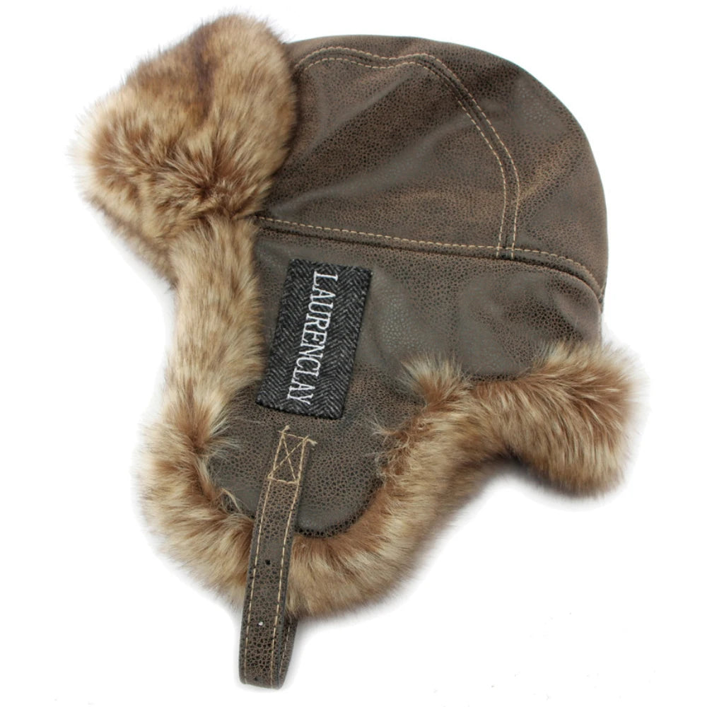 Bomber Thick Warm Russian Fur Hat